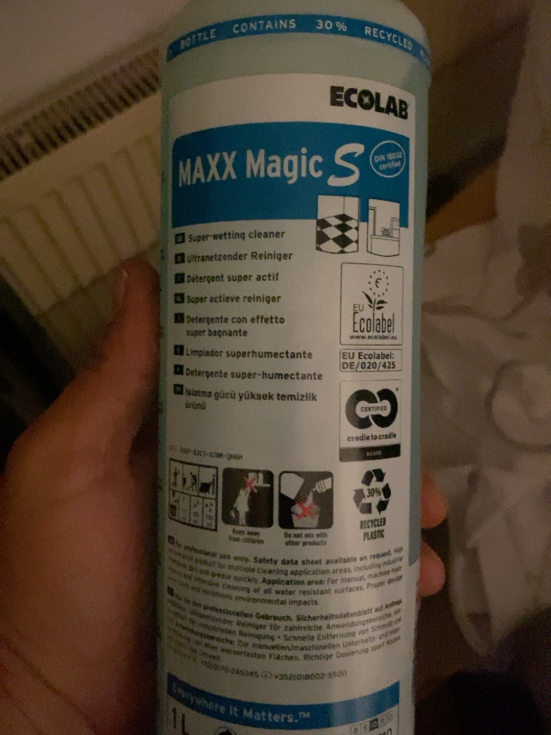 Originalaufnahme aus unserem Bestand: Ecolab MAXX Magic S
