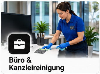 Illustration: Büroreinigung