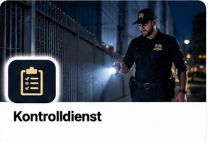 Illustration: Kontrolldienst im F.S.-Firmenauftritt