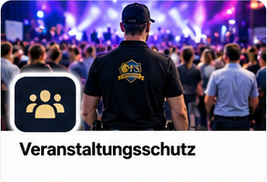 Illustration: Veranstaltungsschutz im F.S.-Firmenauftritt