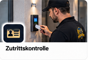 Illustration: Zutrittskontrolle im F.S.-Firmenauftritt