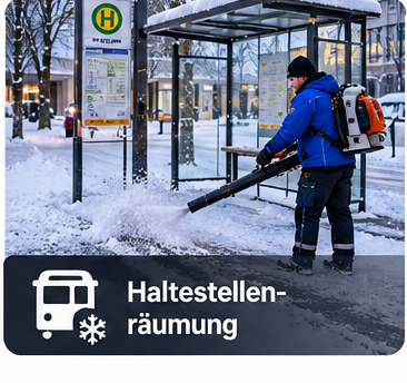 Illustration: Haltestellenräumung