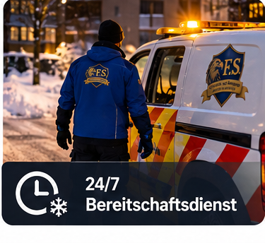 Illustration: Winterdienst-Bereitschaft