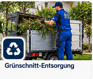 Illustration: Grünschnittentsorgung