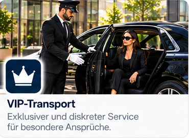 Illustration: VIP-Fahrservice und Chauffeurservice