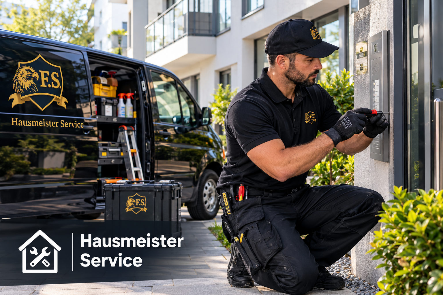 Illustration: Hausmeisterservice