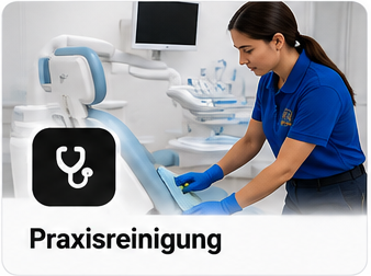 Illustration: Praxisreinigung