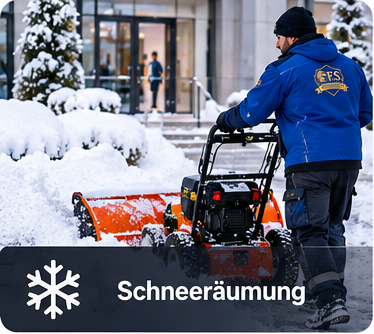 Illustration: Schneeräumung
