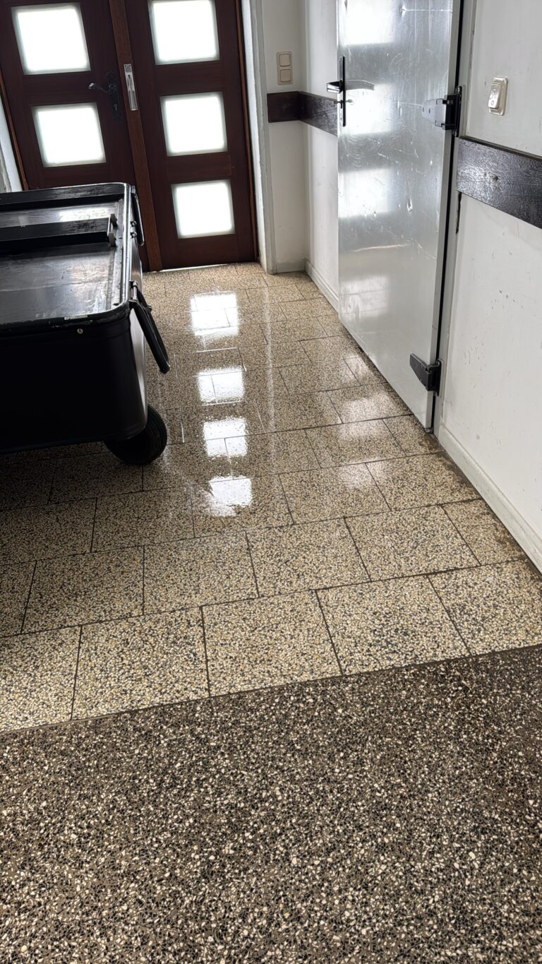 Eingangsbereich mit Terrazzoboden